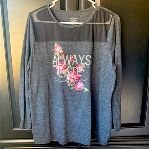 Lane Bryant Long Sleeve Top